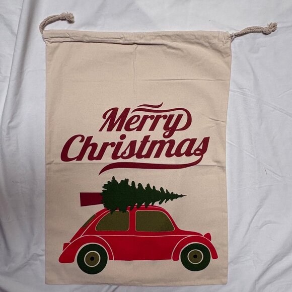 Other - Large Canvas Christmas Gift Sack – NWOT